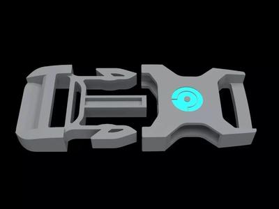 Buckle with light