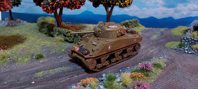 French Sherman M4A2