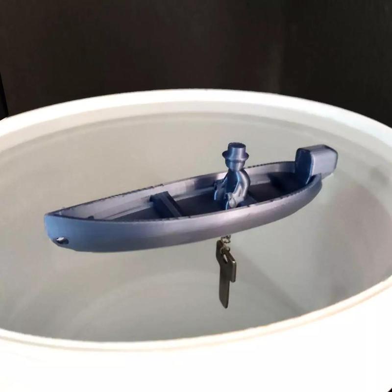 Fisherman Keychain Floating Boat - Key Saver