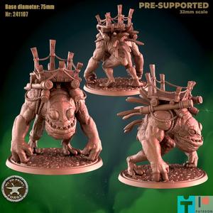 Gigantic Grrrock Murloc Two models