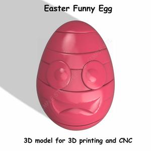 Funny Egg Stl File