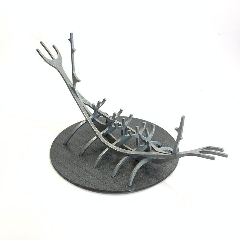 Sun Voyager, Solfar, Viking boat, laser cut