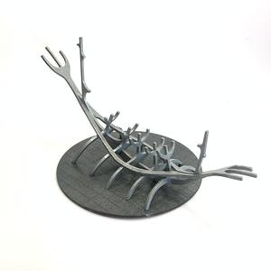 Sun Voyager, Solfar, Viking boat, laser cut