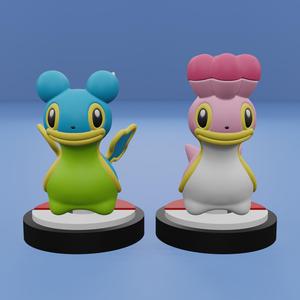 Pokemon No. 422 Shellos (East & West Sea)