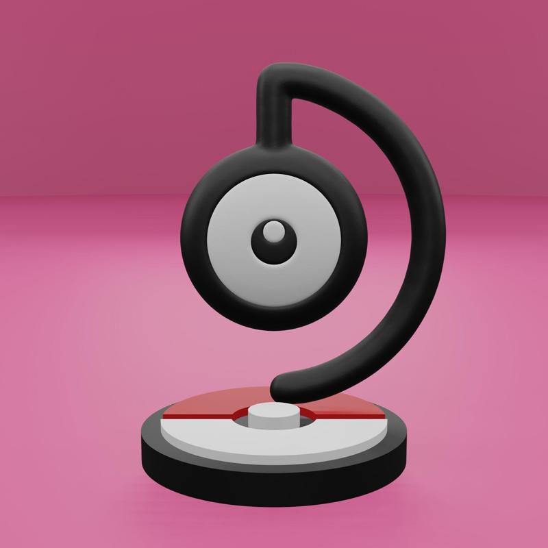 Pokemon No. 201 Unown (D)