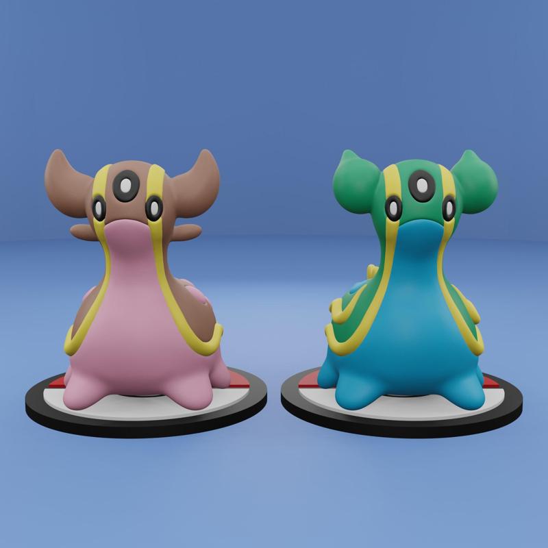 Pokemon No. 423 Gastrodon (East & West Sea)