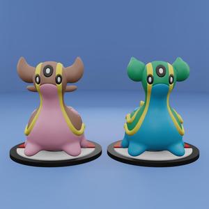 Pokemon No. 423 Gastrodon (East & West Sea)