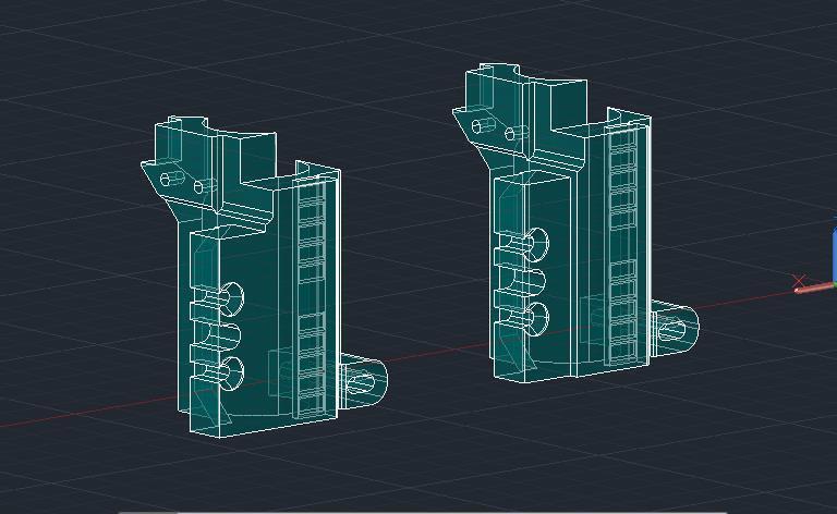ormerod 2 X carriage + nozzle