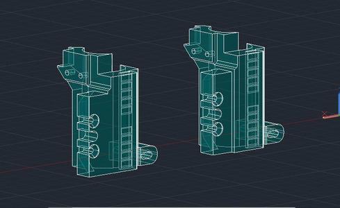 ormerod 2 X carriage + nozzle