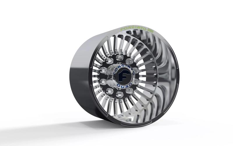 REAR forgiato Cablata-D DURO DUALLY WHEEL