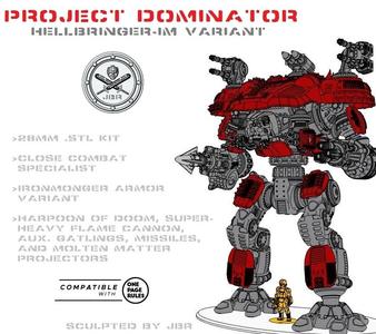 Project Dominator-Hellbringer-IM Variant (Harpoon/Flame Cannon/Ironmonger Armor)