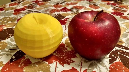 Full-scale Apple Fruit