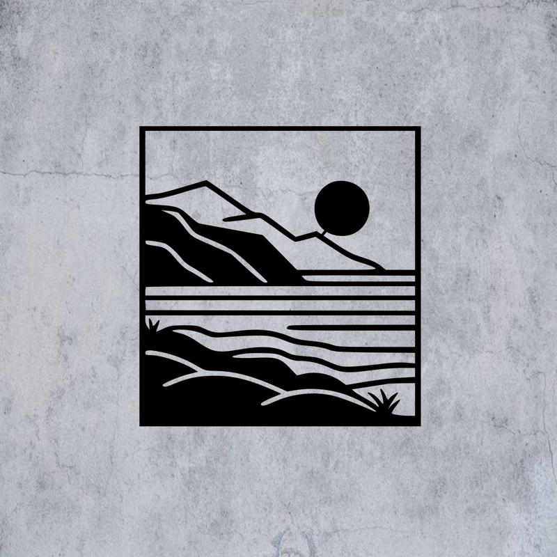 MINIMALIST LANDSCAPE #3 | 2D WALL ART
