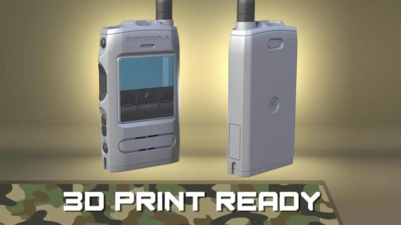 Airsoft Motorola ST7500 Compact TETRA Radio Hollow body