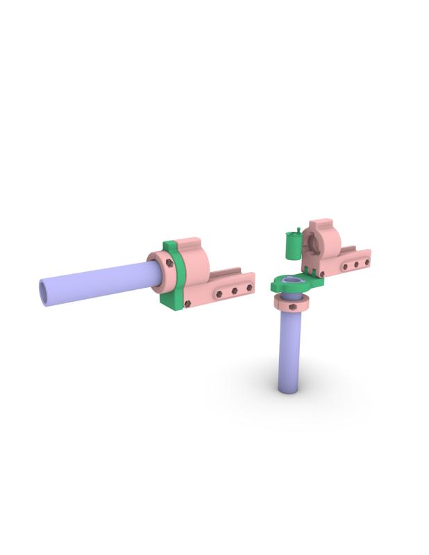 HDR68 - CANNON FOR PAINT/PEPPER POWDER MARKING BULETS AND 6MM BB GRAPE BULLETS