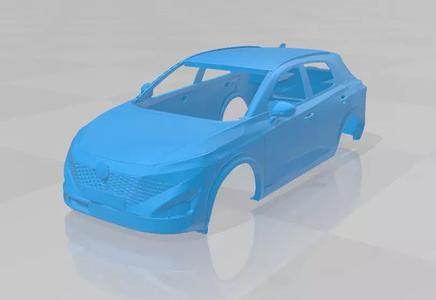 Nissan Qashqai 2025 - Body Car STL Model
