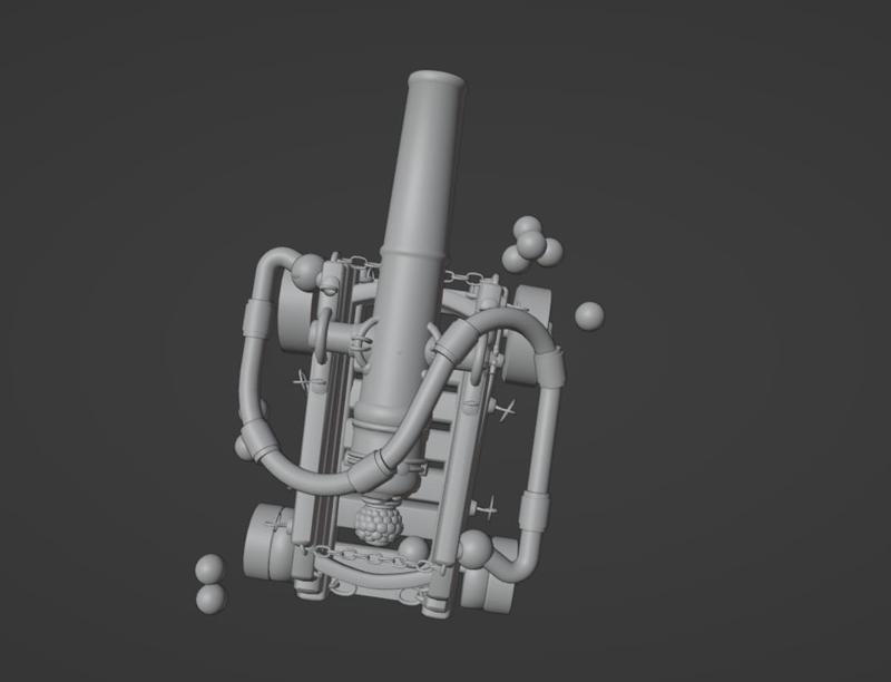 Medieval Defense Cannon