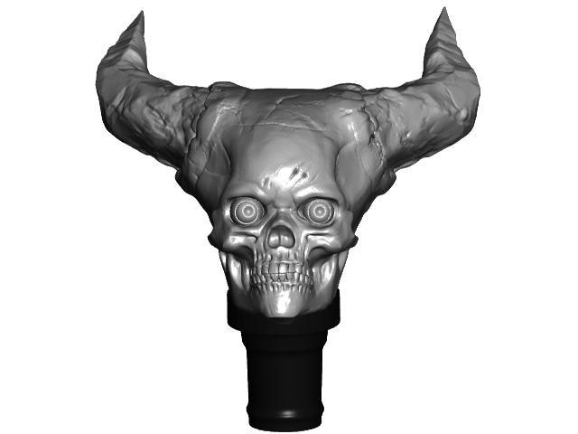 Horned Skull Topper ($7 Cane/Walking Hiking Sticks)