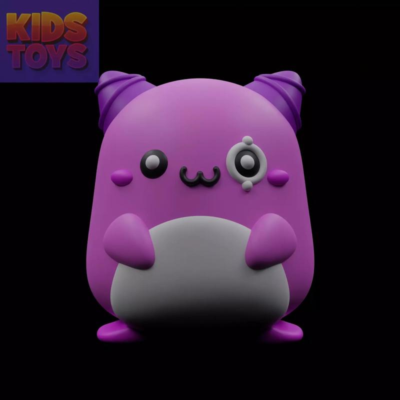 CUTE pink bean TOY 3D PRINTABLE MODEL