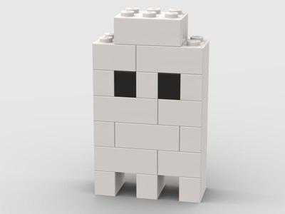 PixelBricks 3D - Halloween Ghost 👻