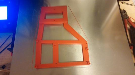 NCS P3-v Steel Raspberry Rumba mount for NCS P3-v Steel 