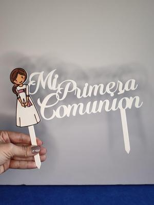 Communion topper girl