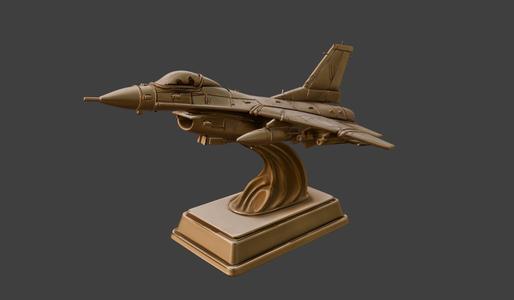 F-16 (Fighting Falcon) Statuette