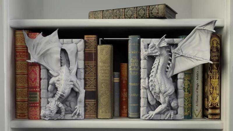 Dragons Bookend