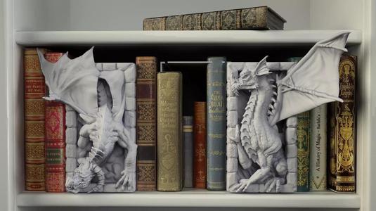 Dragons Bookend