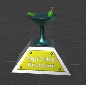 Trophy for Best Signature Cocktail
