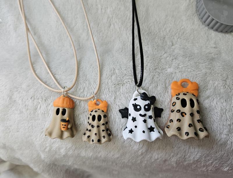 Cute ghost jewelry collection