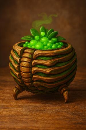 Cauldron of Mossy Grotto Planter – Hollow Knight Inspired
