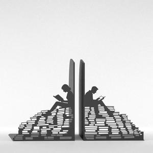 Too Many Books Bookends