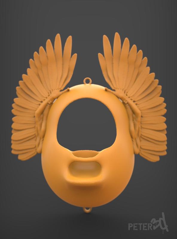 The SeedHouse helmet with wings