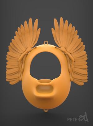 The SeedHouse helmet with wings