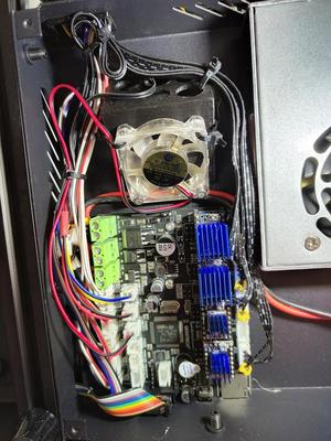 Controller Fan relocation for Ender 5 (Pro)