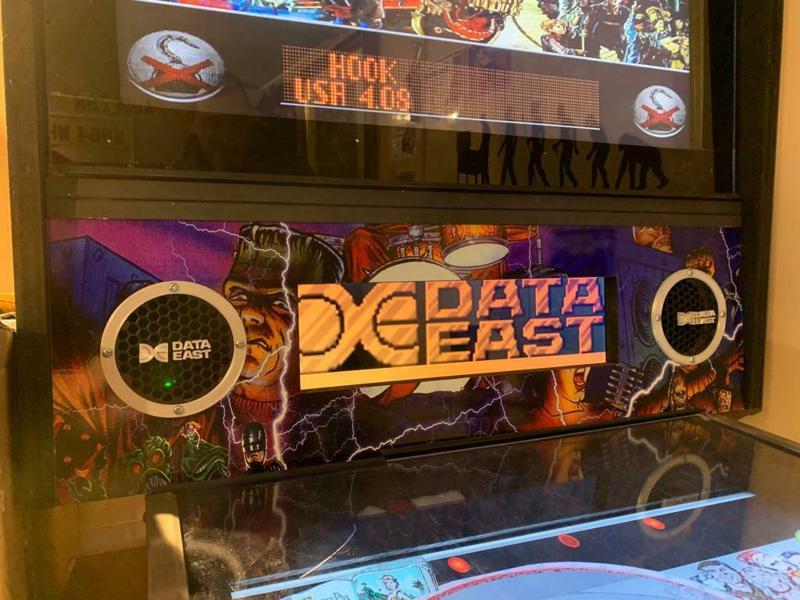 100mm Data East virtual pinball speaker cover