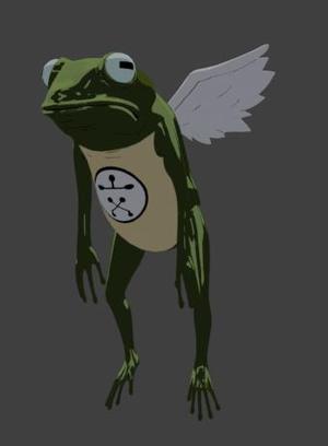 Nue from Jujutsu Kaisen - Megumi's Winged Frog STL File