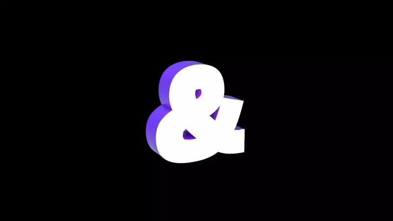 Led Light Sign letter Ampersand