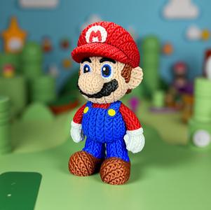 Mario - Knitted - Crochet - Multipart