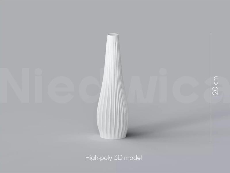 NIEDWICA VASE A-1 3D PRINTING VASE 3D MODEL