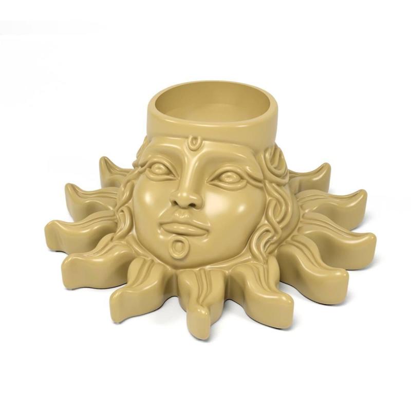 Sun candle holder
