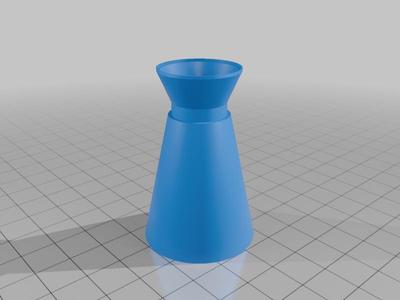 Nozzle form for the Rotary Rocketry K5R rocket motor