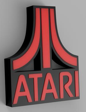 Atari 3D Logo