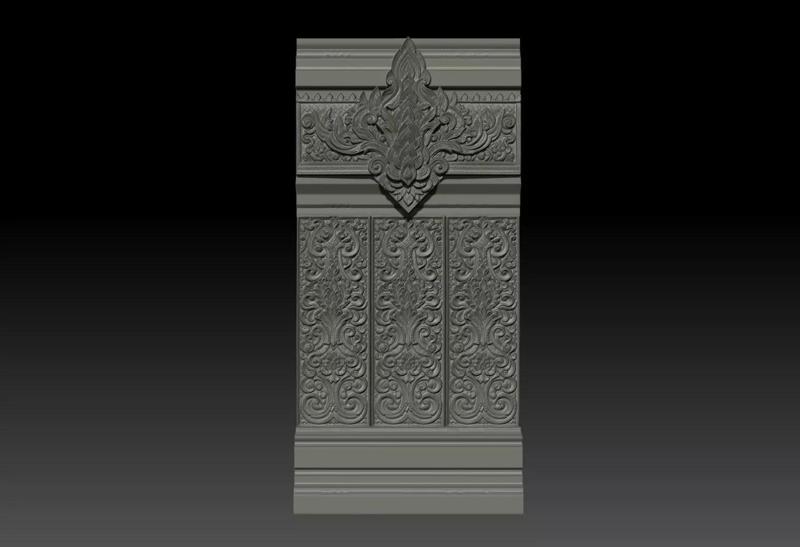 Asia Temple Wall 04 - 231010