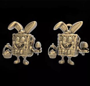 sponch bob easter decor