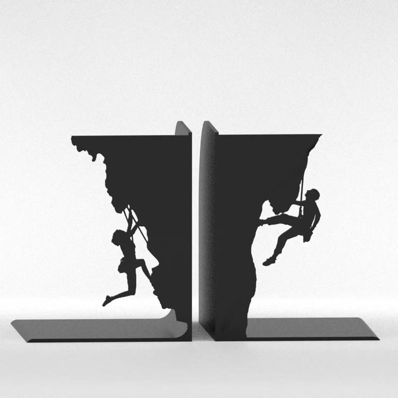 Solo Climbing Bookends