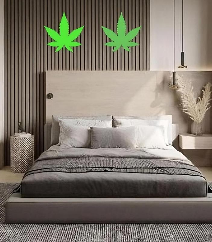 Cannabis Leaf Wall ART