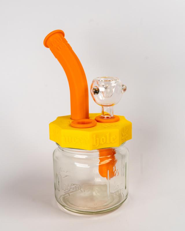 Weedhole Starter Kit (Mason jar bong/bubbler)