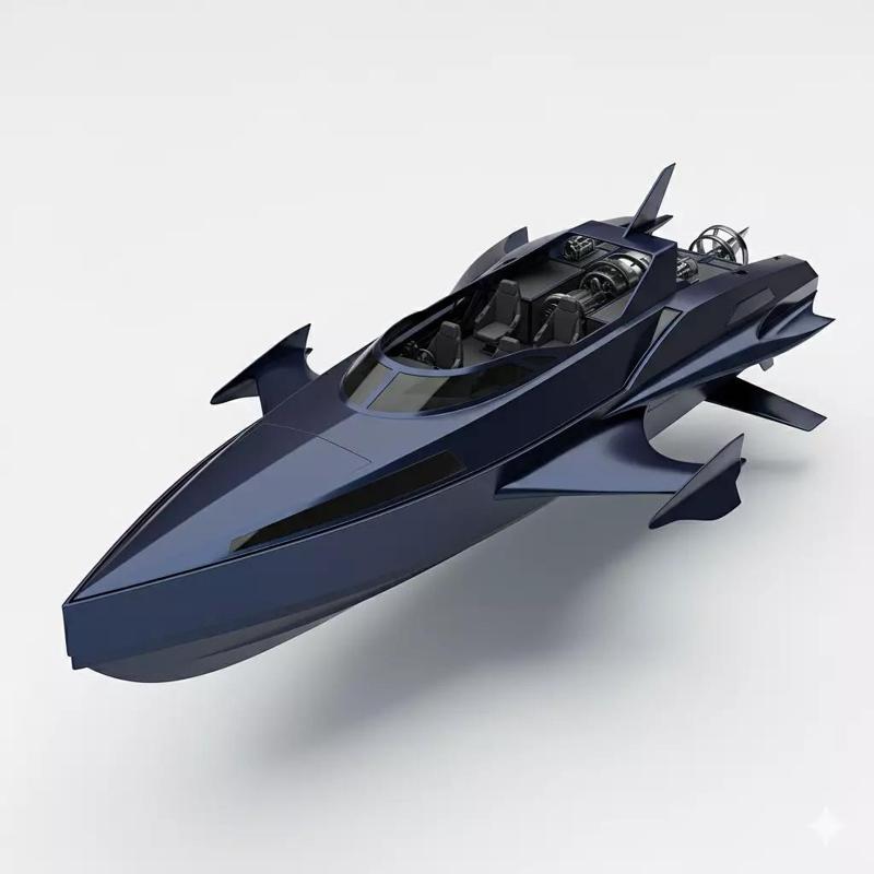 Futuristic Jet Boat